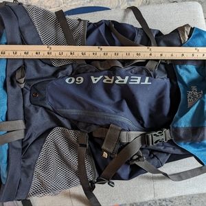 The NorthFace Terra 60 hiker's backpack